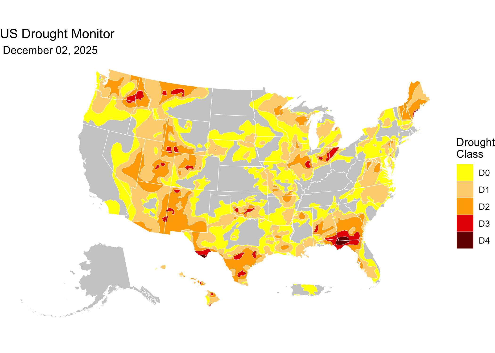 US Drought Monitor Preview